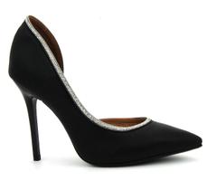 Sapato Vizzano 1421.110 Scarpin Salto Fino Alto Feminino