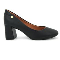 Sapato Vizzano 1446.100 Scarpin Salto Grosso Social Feminino