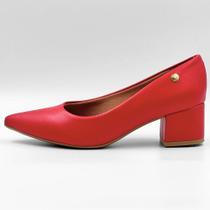 Sapato Vizzano Bico Fino Social em Pelica Feminino