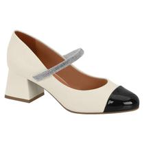 Sapato Vizzano Boneca Salto Bloco - Feminino