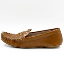 Sapato Vizzano Mocassim em Verniz com Aplicações Feminino Sapato Vizzano Mocassim em Verniz com Aplicações Feminino