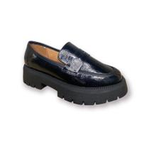 Sapato Vizzano Mocassim Verniz Tratorado 1413101