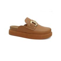 Sapato Vizzano Mule Loafer Mocassim 1434.104 Camel