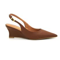 Sapato Vizzano Original 1483.101 Slingback Scarpin Salto Anabela Feminino Sapato Vizzano Original 1483.101 Slingback Scarpin Salto Anabela Feminino