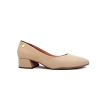 Sapato Vizzano Salto Baixo 1346.100 Nude
