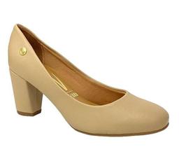 Sapato Vizzano Scarpin Salto Grosso Adulto Feminino - 1259200