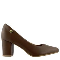 Sapato Vizzano Scarpin Salto Grosso Baixo 1290500 Sapato Vizzano Scarpin Salto Grosso Baixo 1290500