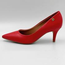 Sapato Vizzano Scarpin Salto Médio Bico Fino Feminino