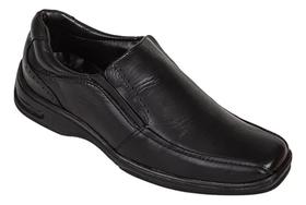 Sapato Zapattero Social De Couro Legítimo Calce Fácil Elástico Lateral Puro Conforto 19102 (64827) Sapato Zapattero Social De Couro Legítimo Calce Fácil Elástico Lateral Puro Conforto 19102 (64827)