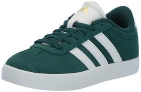 Sapatos adidas VL Court 3.0, verde e dourado, branco, 2.5 EUA