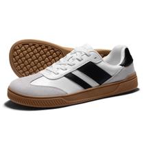 Sapatos AIRHAS Barefoot Wide Toe Box Zero Drop femininos brancos/pretos Sapatos AIRHAS Barefoot Wide Toe Box Zero Drop femininos brancos/pretos