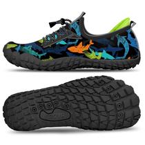 Sapatos aquáticos CROVA, alças de calcanhar embutidas para crianças, caminhar e crianças grandes Sapatos aquáticos CROVA, alças de calcanhar embutidas para crianças, caminhar e crianças grandes