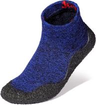 Sapatos aquáticos e meias Joomra Minimalist Running para homens, azul escuro