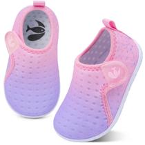 Sapatos aquáticos FEETCITY Blue Mermaid para bebês de 2,5 a 3 anos