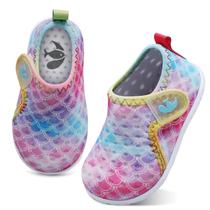 Sapatos aquáticos FEETCITY para bebês de 6 a 12 meses, piscina de praia antiderrapante