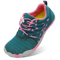 Sapatos aquáticos L-RUN Barefoot para mulheres/homens verdes EU39