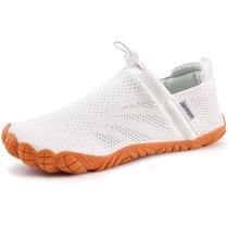 Sapatos aquáticos Watelves para homens e mulheres - brancos leves Sapatos aquáticos Watelves para homens e mulheres - brancos leves