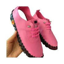Sapatos Casuais Confortáveis Para Mulheres, Tênis Planos E Macios, Zapatillas De Mujer