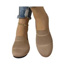 Sapatos Casuais Femininos De Verão Com Bico Quadrado Em Malha Respirável, Tamanho Grande, Moda Com Sapatos Casuais Femininos De Verão Com Bico Quadrado Em Malha Respirável, Tamanho Grande, Moda Com