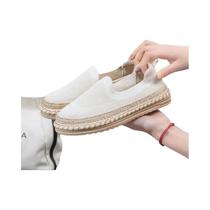 Sapatos Casuais Femininos De Verão Em Malha Respirável, Sola Plana, Estilo Pescador, Sapatos