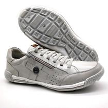 Sapatos Casual Zíper e Elástico Palmilha Ortopédica 148/04 Gelo Sapatos Casual Zíper e Elástico Palmilha Ortopédica 148/04 Gelo