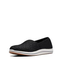 Sapatos Clarks CloudSteppers Breeze Emily Loafer Preto EUA 8,5 Largura