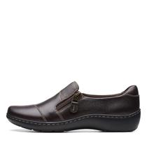 Sapatos Clarks Cora Harbor Loafer femininos marrom escuro tamanho 7 Sapatos Clarks Cora Harbor Loafer femininos marrom escuro tamanho 7