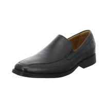 Sapatos Clarks Tilden Free para homens em couro preto