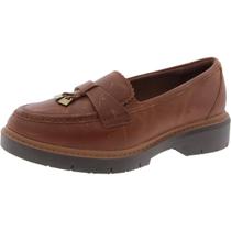 Sapatos Clarks Westlynn Bella Mocassim em Couro Marrom Claro Tamanho 39 BR Sapatos Clarks Westlynn Bella Mocassim em Couro Marrom Claro Tamanho 39 BR