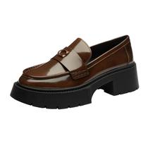 Sapatos Coach Leah Platform Loafer feminino tamanho 10