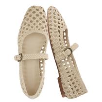 Sapatos CUSHIONAIRE Weston Mary Jane Rasos em material sintético Vegano Trançado à Mão