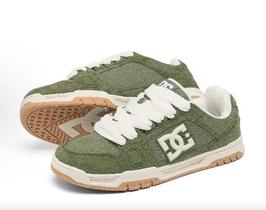 Sapatos DC Shoes ASTRA CAS unissex de cano baixo, verde, tamanho 8 Sapatos DC Shoes ASTRA CAS unissex de cano baixo, verde, tamanho 8