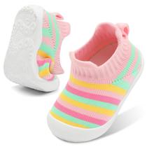 Sapatos de bebê Centipede Demon Slip On, sola de borracha