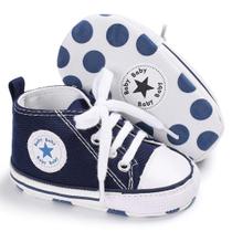Sapatos de bebê KIDSUN Canvas High Top, sola macia Sapatos de bebê KIDSUN Canvas High Top, sola macia
