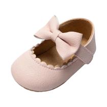 Sapatos de Bebê Recém-Nascido - Antiderrapantes com Design Retro e Arco Princesa Sapatos de Bebê Recém-Nascido - Antiderrapantes com Design Retro e Arco Princesa