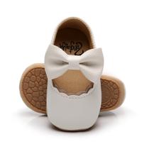 Sapatos de berço HONGTEYA para bebês e meninas Mary Jane Flats Sapatos de berço HONGTEYA para bebês e meninas Mary Jane Flats