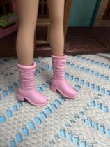 Sapatos De Boneca Fofos Coloridos Para 30cm Barbie Botas De Salto Alto Sandálias Acessórios De