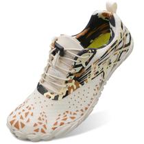 Sapatos de caminhada aquática L-RUN para mulheres Barefoot Beige EU37