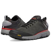 Sapatos de caminhada Danner Trail 2650 impermeáveis para homens - cinza/vermelho