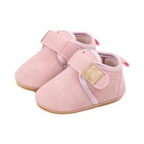 Sapatos De Caminhada De Cor Sólida Com Solado De Borracha Para Meninos E Meninas, Primeiros Passos Sapatos De Caminhada De Cor Sólida Com Solado De Borracha Para Meninos E Meninas, Primeiros Passos