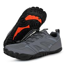 Sapatos de caminhada Hi-Y2K Girls Barefoot, antiderrapantes, para mulheres/homens, cinza