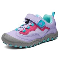 Sapatos de caminhada Mishansha, tênis de cano baixo para crianças, roxo, rosa