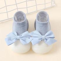 Sapatos De Caminhada Para Bebês Em Algodão Comprimido Respirável E Antiderrapante, Meias De Chão