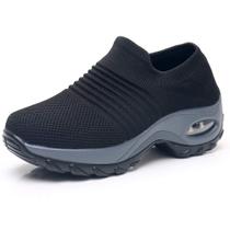Sapatos de caminhada Slow Man Sock preta