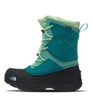 Sapatos de Caminhada THE NORTH FACE Alpenglow V WP Infantil - Azul Marinho