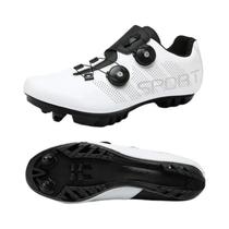 Sapatos de Ciclismo MTB Unissex com Trava SPD - Tênis para Estrada e Mountain Bike