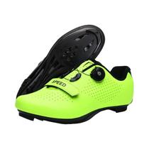 Sapatos De Ciclismo Profissional Ultraleve Masculino Fivela Dupla Mtb Luminosa Bicicleta De Estrada