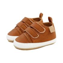 Sapatos De Couro PU Unissex Para Bebês Meninos E Meninas Com Solado De Borracha Antiderrapante Sapatos De Couro PU Unissex Para Bebês Meninos E Meninas Com Solado De Borracha Antiderrapante