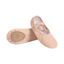 Sapatos De Dança De Ballet Em material sintético Para Meninas E Meninos, Lace Up, Ginástica, Jazz,