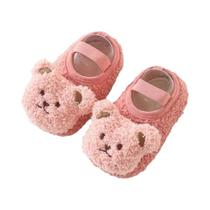 Sapatos De Inverno Grossos E Quentes Antiderrapantes Com Desenho De Urso Para Bebês, Calçados Macios Sapatos De Inverno Grossos E Quentes Antiderrapantes Com Desenho De Urso Para Bebês, Calçados Macios